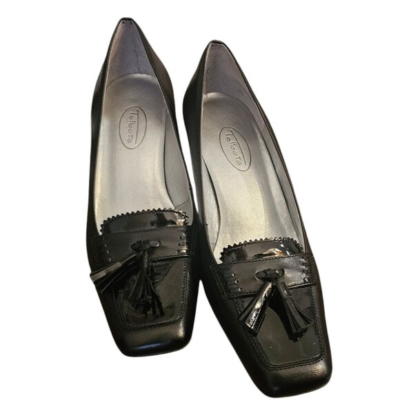 Talbots Womens 2.5" Pumps Black Genuine Leather Made In Brazil Size 7B - Picture 15 of 15